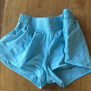 lululemon athletica Women's Sky Blue Athletic Shorts